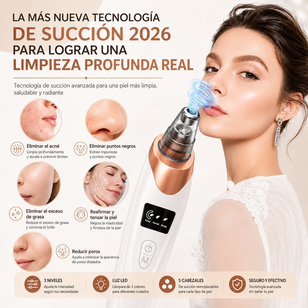 PoreClean™ Limpiador Facial de Poros