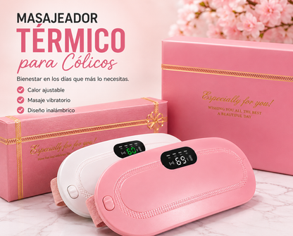 Cinturon Masajeador Calor Para Cólicos